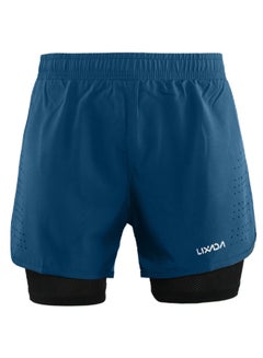 Buy 2-In-1 Breathable Running Shorts L in UAE