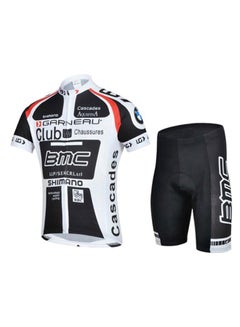 Buy Outdoor Cycling Short Sleeve Jersey With Shorts XL in UAE