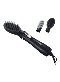 Buy Hair Styler With 2 Attachments 1000W Black in UAE