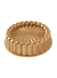 Buy Charlotte Cake Pan Gold 22x5.9centimeter in UAE
