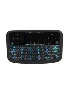 Buy Wireless Touchpad Keyboard Black in Saudi Arabia