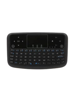 Buy Wireless Touchpad Keyboard Black in Saudi Arabia