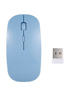 Buy Wireless Optical Mouse Blue in Saudi Arabia