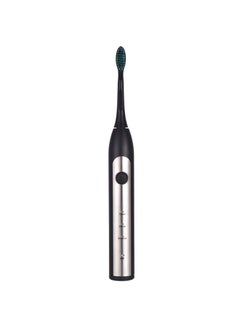 Buy Sonic Electric Rechargeable Toothbrush Set Black 20.2cm in UAE