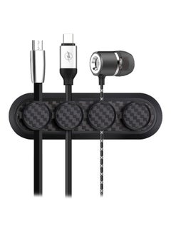 Buy Magnetic Cable Organizer Black in Egypt
