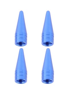 Buy 4-Piece Sharp Mouth Shaped Car Tire Valve Cap in Saudi Arabia