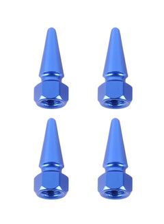 Buy 4-Piece Sharp Mouth Shaped Car Tire Valve Cap in UAE