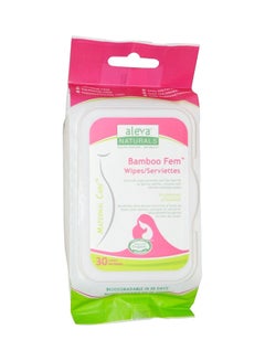 Buy Maternal Care Bamboo Fem Wipes, 30 Count in UAE