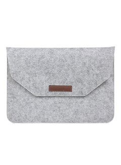 Buy Protective Sleeve For Apple MacBook 13.3 Inch Light Grey in UAE