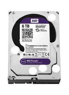 Buy Purple Series Surveillance SATA Internal Hard Drive Silver/Black/Purple in UAE