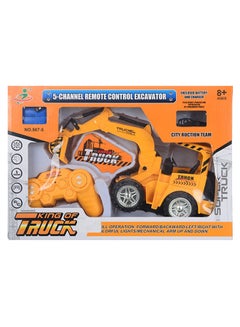 Buy 5-Channel Super Truck Remote Control Excavator in Saudi Arabia