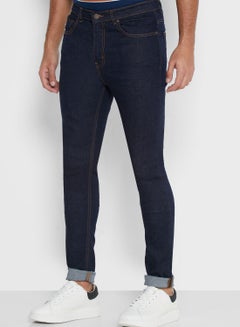 Buy Rinse Skinny Fit Jeans Blue in UAE