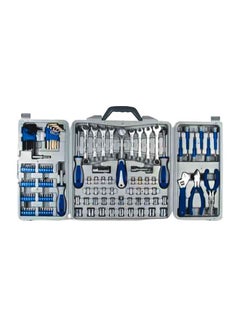 Buy 141-Piece Mechanic Hand Tool Set Grey/Blue/Silver in Saudi Arabia