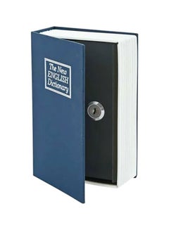 اشتري خزنة على شكل كتاب أزرق/ أبيض/أحمر 16.8x11.6x5.2سنتيمتر في السعودية