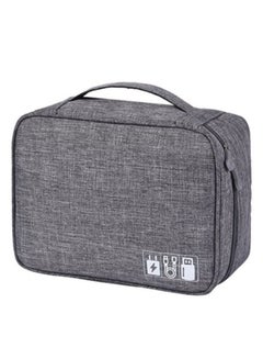 Buy Portable Digital Storage Bag Grey in UAE