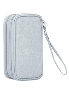 Buy Portable Waterproof Finishing Gadget Holder Case Grey in Saudi Arabia