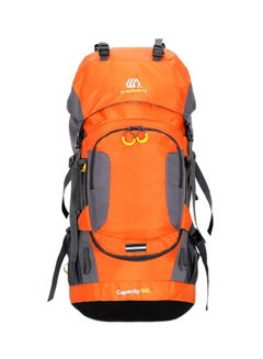 Buy Polyester Hiking Backpack With Rain Cover 60Liters in UAE