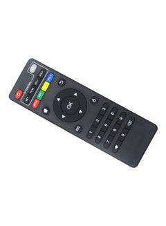 Buy Replacement IR Remote Control For Android TV Box H96 MAX/V88/MXQ/TX6/T95X/T95Z Plus/TX3 X96 Mini Black in Saudi Arabia