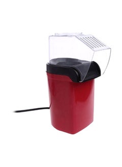 Buy Hot Air Popcorn Maker 1200W 1200 W PM-42A Red/Black/Clear in UAE