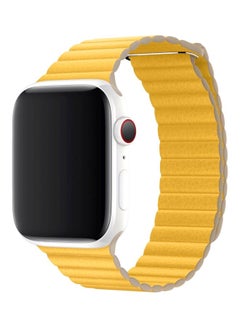 Buy Replacement Band For Apple Watch 44mm Yellow in Saudi Arabia