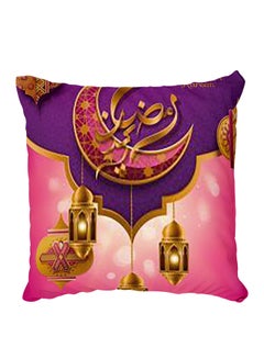 Buy Decorative Printed Pillow Cover Multicolour in Egypt