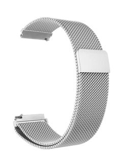 اشتري Replacement Watch Band For Huawei GT 2 /Honor MagicWatch/MagicWatch 2 46mm Silver في السعودية