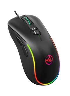 Buy Wired RGB Gaming Mouse Black in Saudi Arabia