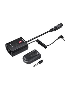 Buy AC-04B Wireless Remote Flash Trigger With 6.35mm Adapter Black in Saudi Arabia