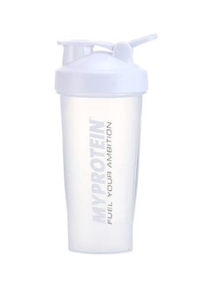 Buy Protein Shaker Bottle White/Clear in UAE