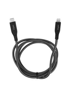 Buy Ultra Rugged Type C To MFI Lightning Cable Black in Saudi Arabia