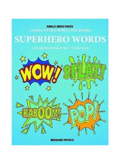 Buy Superhero Words: Coloring Book For 7+ Year Olds paperback english - 17-Feb-20 in UAE