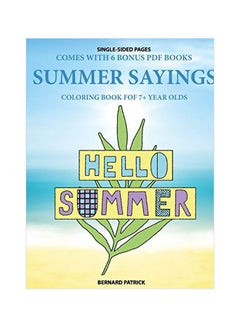 Buy Summer Saying:Hello Summer Paperback English by Bernard Patrick - 17-Feb-20 in UAE