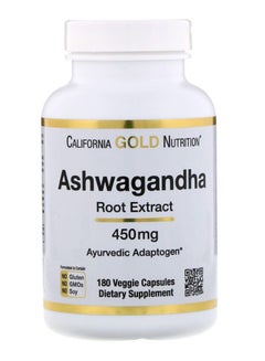 Buy Ashwagandha Root Extract - 180 Veggie Capsules in Saudi Arabia