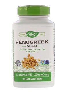 Buy Fenugreek Seed Traditional Lactation Support - 320 Capsules in Saudi Arabia