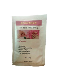 Buy Rosotena Exfoliating Foot Mask 40g in UAE