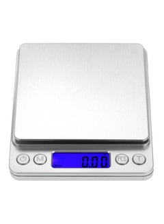 Buy Electric Kitchen Scale Silver 15.20x3x13cm in UAE