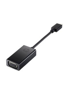 Buy USB-C To VGA Adapter Cable Black in Egypt