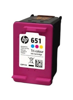 Buy 651 Ink Cartridge Yellow/Blue/Pink in Saudi Arabia