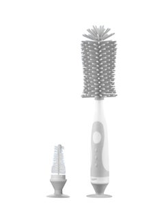 Buy 2 In 1 Silicone Feeeding Bottle Brush in Saudi Arabia