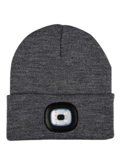 Buy Acrylic Built-In LED Beanie Cap One Size in Saudi Arabia