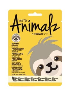 Buy Pretty Animalz Sloth Sheet Mask 10grams in Saudi Arabia