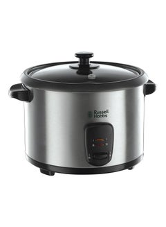 Buy Rice Cooker 1.8L 1.8 L 700.0 W 19750 Silver/Black in UAE