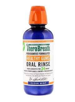 Buy Clean Mint Flavour Healthy Gums Oral Rinse in UAE