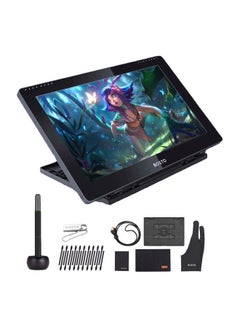 Buy LCD Graphic Tablet With Stylus Pen Black in Saudi Arabia