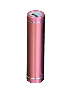 Buy Portable USB Battery Phone Charger Rose gold in Saudi Arabia