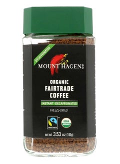 Buy Organic Fairtrade Decaffeinated Instant Coffee 100g in UAE