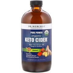 اشتري Pure Power Organic Keto Cider Vinegar 473ml في الامارات