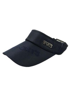 Buy Sun Protection Sports Topless Cap Black in Saudi Arabia