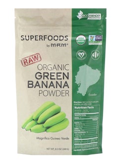 Buy Raw Organic Green Banana Powder 240grams in UAE