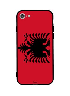 Buy Protective Case Cover For Apple iPhone SE (2020) Red/Black in Egypt